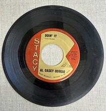 AL CASEY COMBO:  Vinyl 45 RPM - Doin It/Monte Carlo  POP INSTRUMENTAL - VG