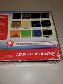 Vtg ATARI 2600 Flashback 2 Mini Classic Video Game System Pong Pitfall Asteroids