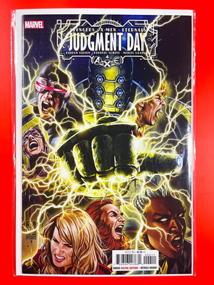 A.X.E Judgment Day #4 | Mark Brooks First Printing Cover | Marvel 2022 Comic
