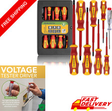 Set Cacciaviti Isolati Elettricista Professionali di Precisione Punta Magnetica