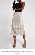 River Island Silver Skirts for Women for sale UK