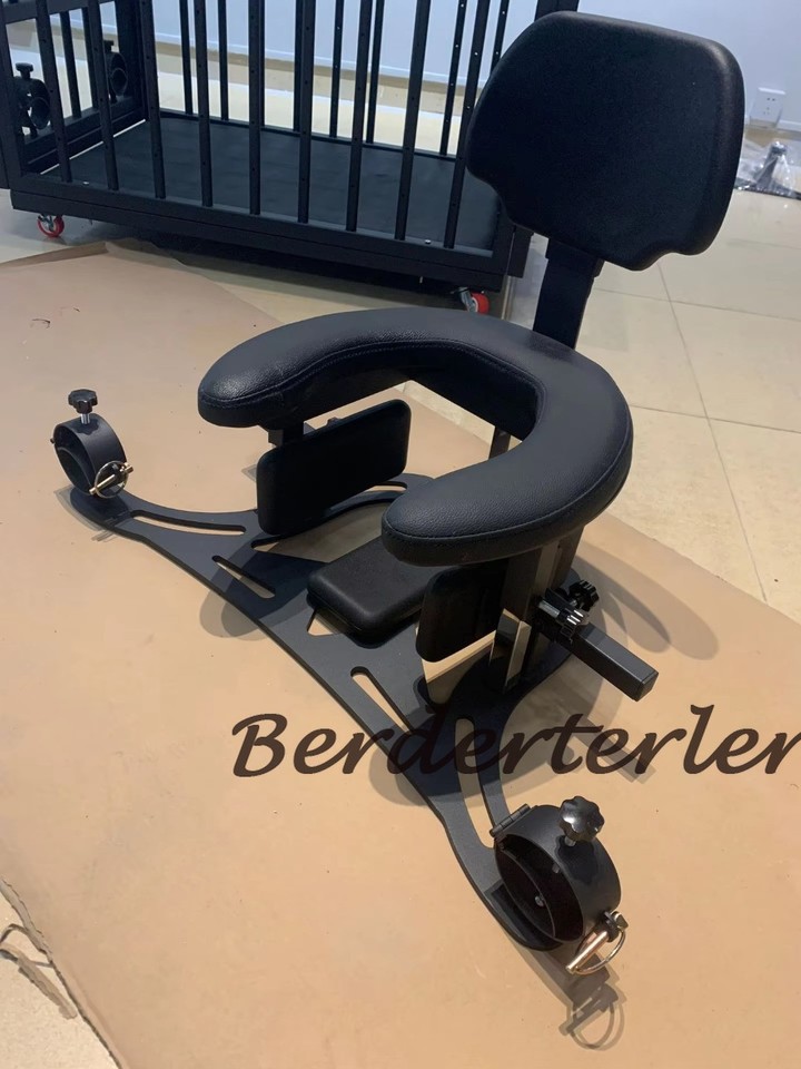 Slazo Chair BDSM Sitting Face Stool Toilet Potty Chairs Male Slave Training Fetish ...