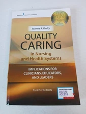 Quality Caring in Nursing and Health - Paperback, by Duffy Joanne R. - Good