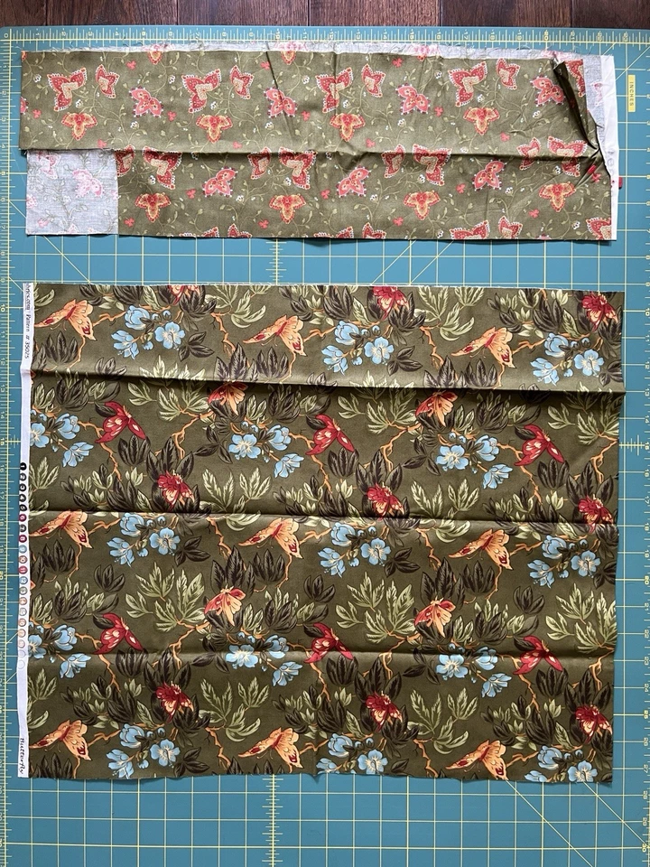 MODA  April Cornell Fabrics Sonnet, Butterfly -Half Yard, Fat Quarter   VTG - Image 3 of 4