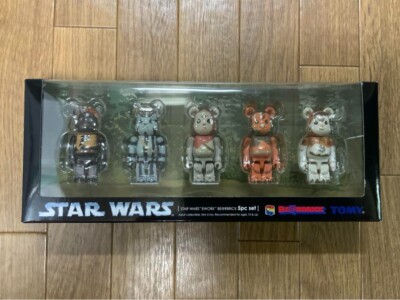 STAR WARS EWORK BE@RBRICK 100% 5pc Set Bearbrick Collection Figure 