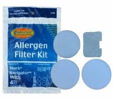Fits For Shark 4 Filter Set Navigator NV22 XF22 Fits For EnviroCare F249 Vac