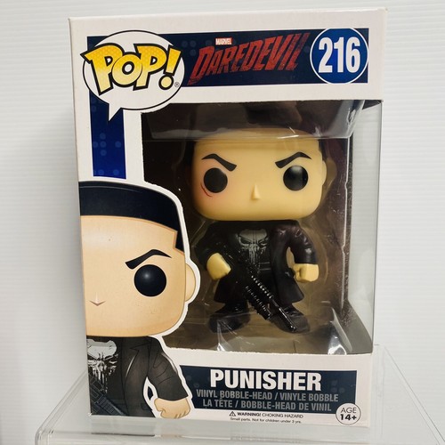 Funko Vinyl Pop - Marvel Daredevil Punisher #216 Vinyl Figure New In Box - Picture 1 of 6