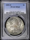 1885-O $1 Morgan Silver Dollar PCGS MS 62 | Toned Uncirculated UNC