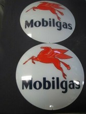 15" MOBILGAS GAS PUMP GLOBE LENSES