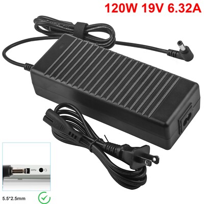 120W 19V 6.32A Charger For ASUS ROG G550JK ADP-120ZB Laptop AC Adapter 5.5*2.5mm