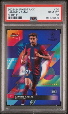 2023-24 Topps Finest UEFA Club Competitions - Purple Refractor #50 