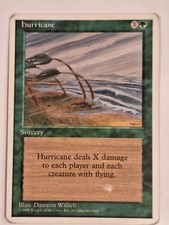 Hurricane - 4th Edition Core Set - Magic the Gathering MTG Nice!