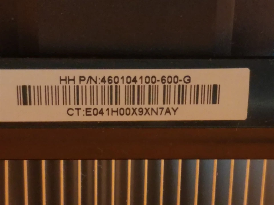 ⭐️⭐️⭐️⭐️⭐️ HP AMD Socket AM2 CPU Cooling Heatsink Fan 460104100-600-G - Image 3 of 4