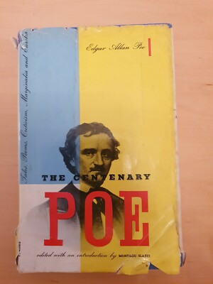The Centenary Poe, Edgar Allan Poe, 1940, HB/DJ