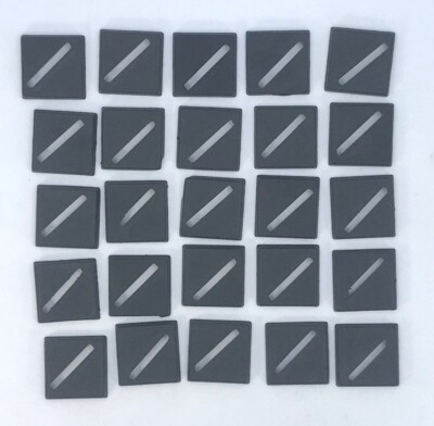Basi Miniature Wargaming 20 Basi Quadrate 20mm In Plastica Per Miniature Wargaming - Lotti Per Wargamer Lotto Basi 20 Mm - Foto 6