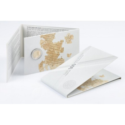   Estonia Coincard  2 Commemorative 2025 - Writing - Estonian Eesti  