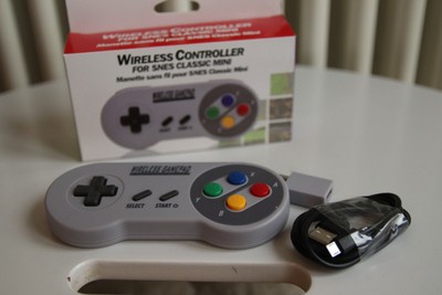Nintendo Super Nintendo Controler Wireless USB mit Verpackung
