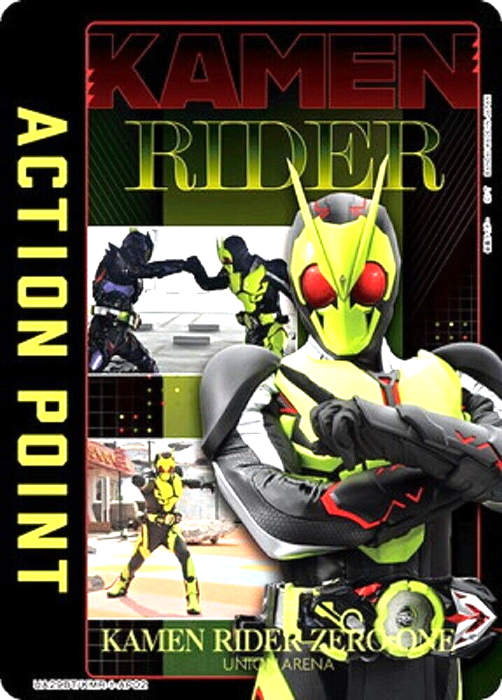 Union Arena Card Kamen Rider Zero-One Action Point AP Rare