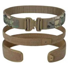 Tactical Belt 3 IN 1 Cut Quick Release Buckle  Shooting Belt with Inner Belt