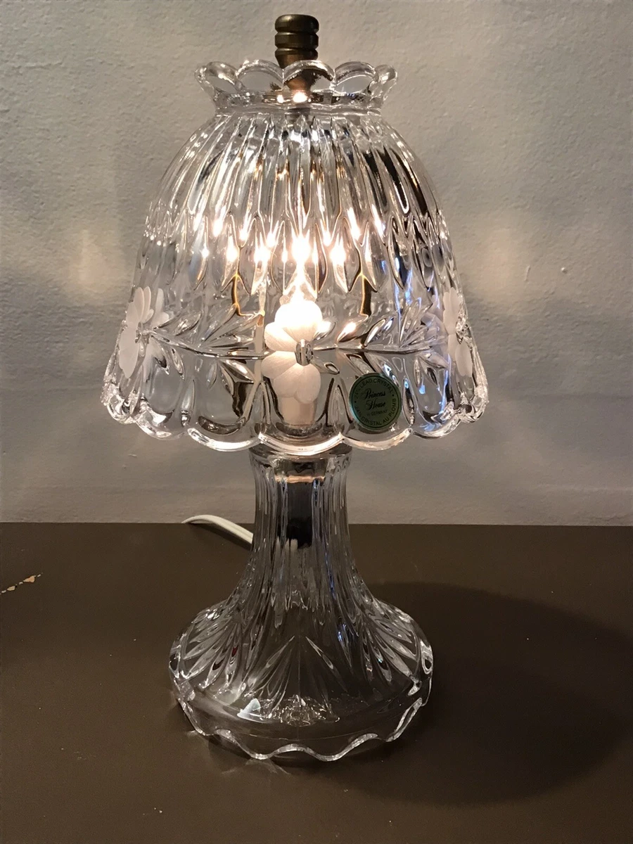 Vintage princess house crystal lamp deals