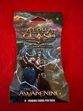 Alpha Clash TCG: The Awakening Kickstarter Blister Booster Pack SEALED!