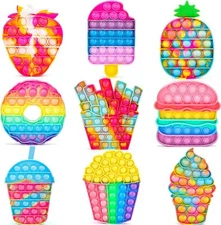 iTechjoy, Pop Bubble Fidget Toy, 9-Pack