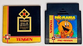 PAC-Mania Tengen (Nintendo NES) Cart Only w/Sleeve-Pristine Condition/ Authentic