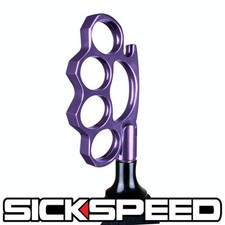 Purple Shift Knob For Short Throw Gear Knuckle Buster Shifter 10x1.25 K10 Purple Shift Knob For Short Throw Gear Knuckle Buster Shifter 10x1.25 K10