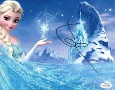 Idina Menzel Frozen Autographed Signed 8x10 Photo ACOA