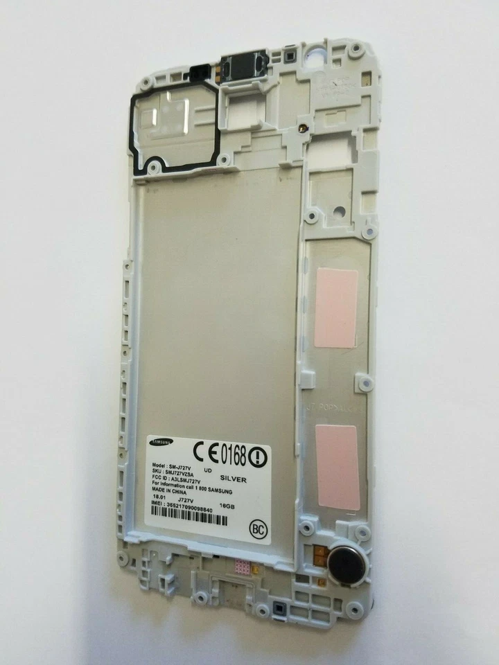 Alto-falante quadro médio malha botão Homt para Verizon Samsung J7 V SMJ727V SM-J727V - Imagem 4 de 4