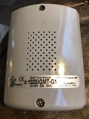 Edwards signaling and security systems 102SIGMT-G1 Multi-tone module 24 VDC 0.05