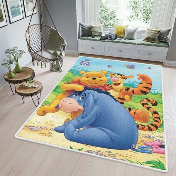 Winnie The Pooh Disney Rug, Cartoon Home Decor