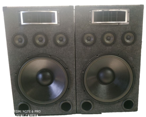 1 Paar Lautsprecher Boxen Speakers groß Marke unbekannt Vintage - Bild 1 von 15