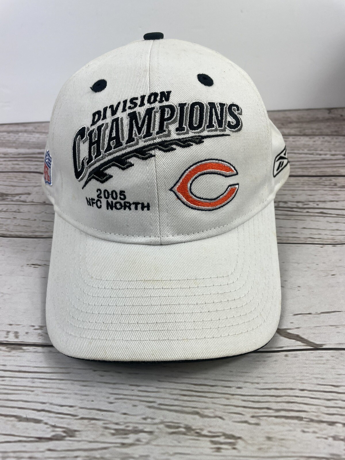 Chicago Bears 2005 NFC North Division Champions NFL Hat Cap Adjustable  Reebok | eBay