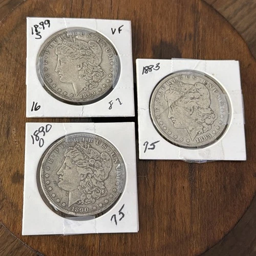 Morgan Silver Dollar Lot of 3 🇺🇸