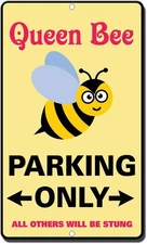 Fastasticdeals Queen Bee Parking Only All Others Will Be Funny Tin Metal Signs