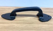 Cast Iron Door Handle Heavy Duty Gate Barn Pull 7 1/2" length New Old Stock