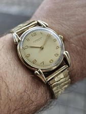 Junghans Hibernia Ag Bergbau  Um 1946 Uhrwerk J 80  Herrenuhr 