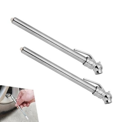 2 PCS Car Pencil Tire Pressure Gauges, Portable Quick Inspection Barometer,