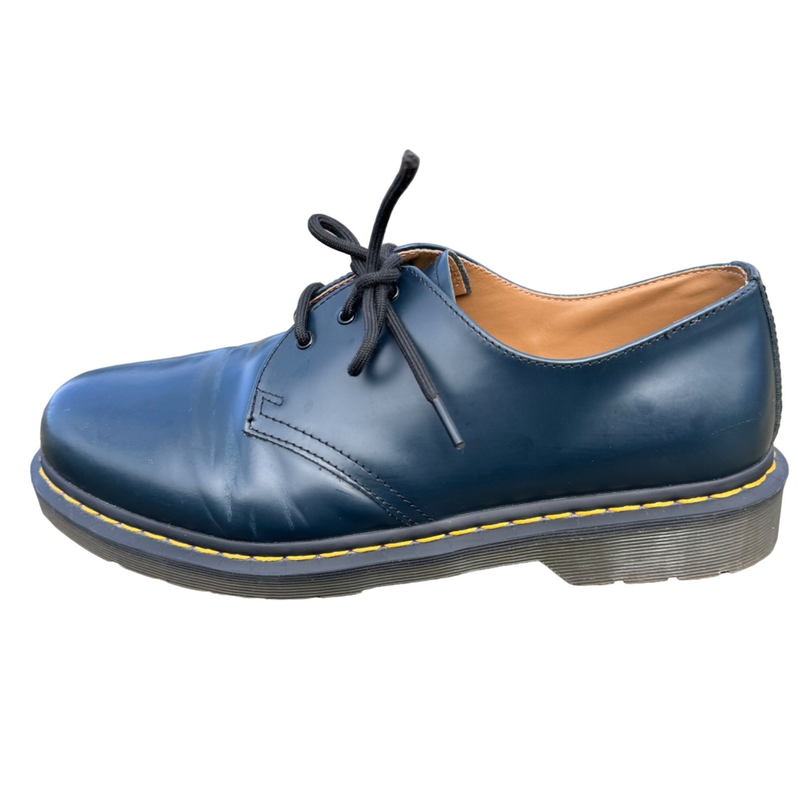 SAOLA Dr Martens BOSTON Amputee pelle Oxford SOLO SINISTRA scarpa uomo 12 M Air Wair AW004