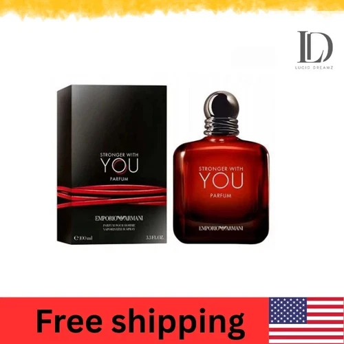 Stronger With You by Giorgio Armani for Men 3.3oz Parfum Spray New In Box