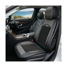 Beaded Car Seat Cover Wooden Bead Massage Support with Breathable Coolin