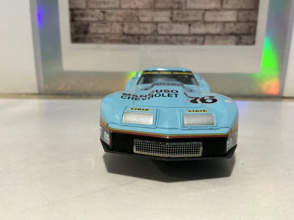 CARRO DE AUTORAMA 2004 MONOGRAMA ESCALA 1/32 - Greenwood Corvette Mancuso Chevrolet #76 - Imagem 2 de 4