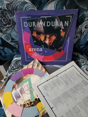 Duran Duran Arena Vinyl Gatefold LP (1984) Capitol SWAV-12374 Live Tested
