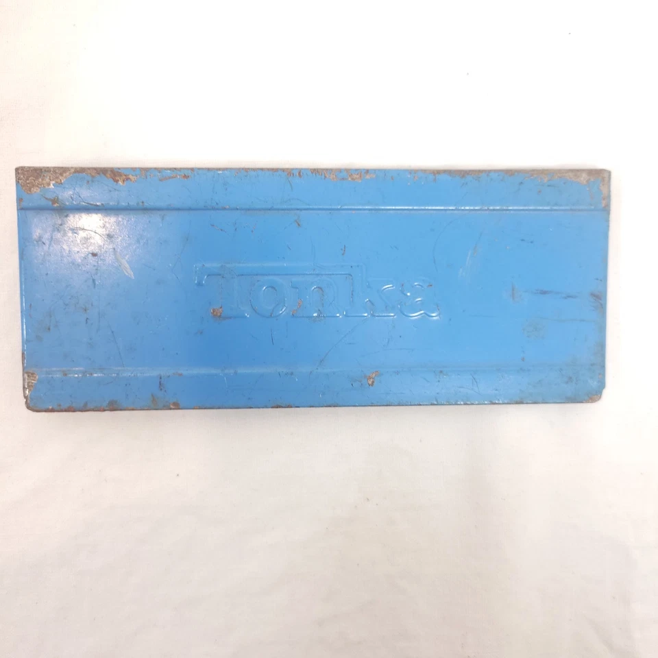 PUERTA TRASERA CAMIONETA TONKA VINTAGE PARTE AZUL 5" X 2" Foto 2 de 4