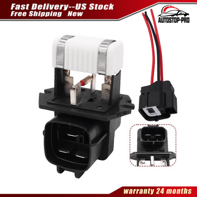 Cooling Fan Resistor W/Plug for 10-13 Hyundai Sonata Santa Fe Kia Sorento Optima