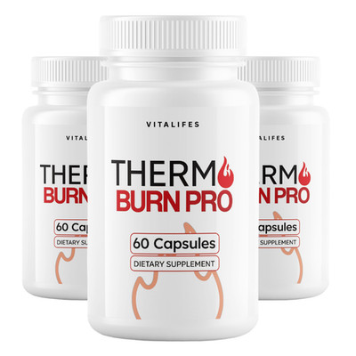 (3 Pack) Thermo Burn Pro Advanced Energy & Fitness Vitamin ThermoBurnPro 60 Ct