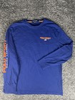 Ralph Lauren Polo Sport Long Sleeve T Shirt Men's Large Blue Orange