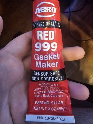 ABRO Red 999 RTV Silicone Gasket Maker   Case of 12 Tubes (3oz/85g each)