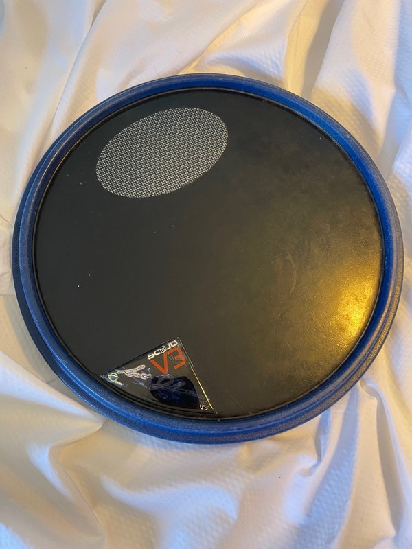 Invader V3 Scott Johnson System Blue Practice Pad with Rim